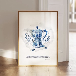 Moka Pot espresso poster, cafea bucatarie decor de perete, , , ARTYNOS