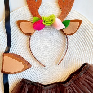 Costum de carnaval cu coadă de căprioară și fustă - îmbrăcăminte și modă - costume și măști de carnaval - costume - Artynos.ro