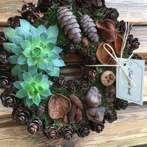 Coroană naturală, decorațiuni funerare - Nu vom uita -  - Artynos.ro