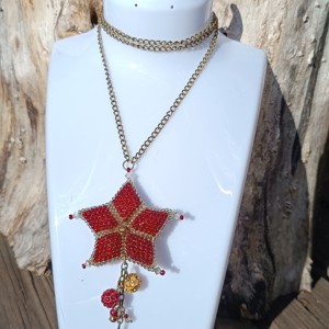 Burgundy stea, Bijuterii, Coliere, Coliere din perle, , ARTYNOS