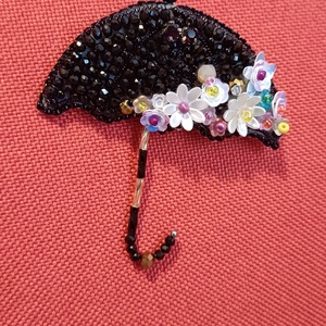 Brosa umbrela, Bijuterii, Brose, , ARTYNOS