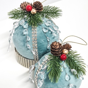 Set globuri catifea bleo prafuit - Artynos.ro