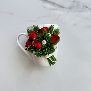 Cana cu trandafiri - casă & stil de viață - accesorii pentru echipamente de bucătărie - accesorii de servire - căni - Artynos.ro