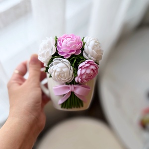 Cana cu bujori, Casa & Stil de viata, Echipamente de bucatarie, Accesorii de servire, Cani, , ARTYNOS