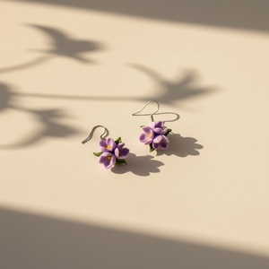 Cercei Liliac - Artynos.ro