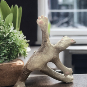 Pisicuta Yoghina, Arte vizuale si accesorii , Sculptura, Sculpturi si figurine din ceramica, Lucrare cu argila, Obiecte pictate, ARTYNOS