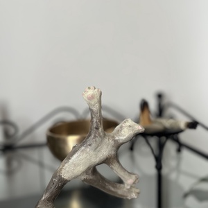 Pisicuta Yoghina - arte vizuale și accesorii  - sculptură - sculpturi și figurine din ceramică - Artynos.ro