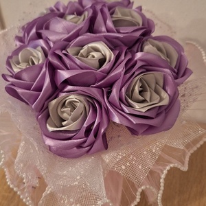 Buchet de flori din satin, Casa & Stil de viata, Decoratiuni de casa, Accesorii florale, Ghiveci de plante, Aranjament de flori, Impletitura, ARTYNOS