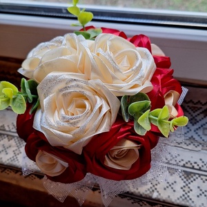 Flori din satin, Casa & Stil de viata, Decoratiuni de casa, Accesorii florale, Flori in ghiveci, Aranjament de flori, ARTYNOS