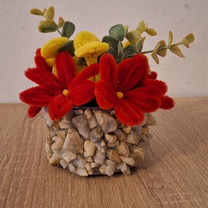 Aranjament de flori, Casa & Stil de viata, Decoratiuni de casa, Accesorii florale, Cutii cu flori, Aranjament de flori, Produse fabricate din materiale reciclate, ARTYNOS