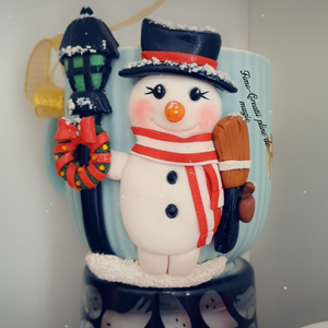 Cana snowman - Artynos.ro
