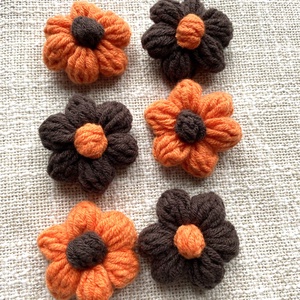 Flori crosetate pentru proiecte personale - casă & stil de viață - accesorii pentru decorat casa - suport de flori - accesorii florale - Artynos.ro