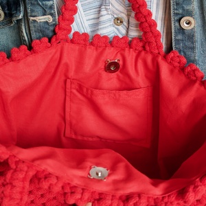 Geanta handmade impletita - geantă și husă - genți de umăr și genți de mână - genți casual, genți de mână - Artynos.ro
