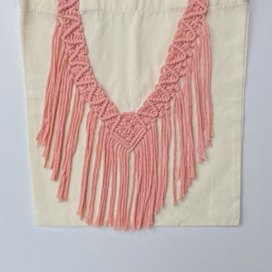Sacosa decorata in stil boho - geantă și husă - geantă pentru cumpărături - geantă shopper, geantă tote, geantă textilă - Artynos.ro