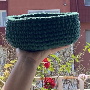 Cosulet crosetat - casă & stil de viață - materiale de depozitare și sortare - coșuri depozitare - Artynos.ro