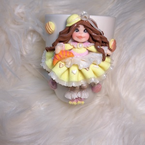 Cana papusica, Casă & Stil de viață, Accesorii pentru echipamente de bucătărie, Accesorii de servire, Căni, Lucrare cu argilă, Altele, ARTYNOS