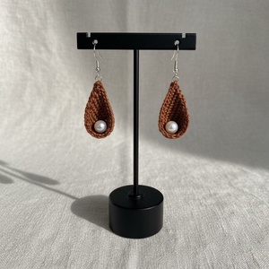 Cercei crosetati - bijuterii - cercei - cercei croșetați - Artynos.ro