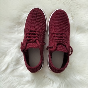 Pantofi cu siret crosetati - Artynos.ro