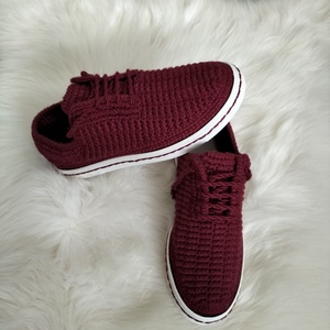 Pantofi cu șiret crosetati - îmbrăcăminte și modă - pantofi, papuci, șosete - adidași - Artynos.ro