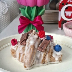 Lumanare parfumata French Croissant  - casă & stil de viață - lumânări, parfumuri, arome - lumânări artizanale - Artynos.ro