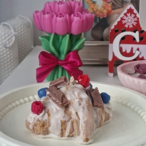 Lumanare parfumata French Croissant  - casă & stil de viață - lumânări, parfumuri, arome - lumânări artizanale - Artynos.ro