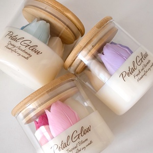 Lumânare Petal Glow  - casă & stil de viață - lumânări, parfumuri, arome - ceară parfumată - Artynos.ro
