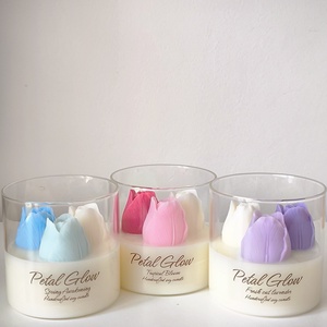 Lumânare Petal Glow  - casă & stil de viață - lumânări, parfumuri, arome - ceară parfumată - Artynos.ro