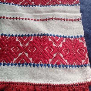 Stergar traditional romanesc tesut manual - accessorii și unelte - textile - pânză - Artynos.ro