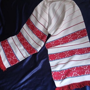 Stergar traditional romanesc tesut manual - accessorii și unelte - textile - pânză - Artynos.ro