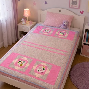Cuvertura patchwork - Coer de maman 2 - Artynos.ro