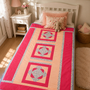Cuvertura patchwork pentru copii – Floare de Piersica, Casa & Stil de viata, Textile de casa, Cuvertura de pat, , Cuvertura patchwork pentru copii – Floare de Piersica

O cuvertura luminoasa si delicata, creata pe..., ARTYNOS