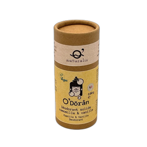 ODoran Deodorant solid musetel si vanilie, Onaturalis, pentru toate tipurile de piele, 100 g, Baie și Frumusețe, Deodorant și parfum, , ARTYNOS