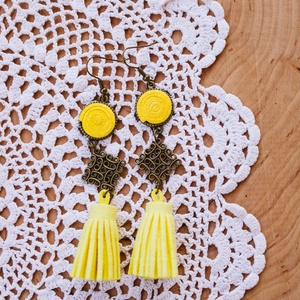 Cercei cu ciucuri, Bijuterii, Cercei lungi, Cercei, Altele, ARTYNOS