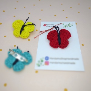 Martisor crosetat fluture, Bijuterii, Martisor, Crosetat, ARTYNOS