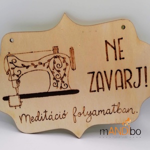 Nu deranja! Meditatie în curs de desfasurare., Casă & Stil de viață, Accesorii pentru decorat casa, Picturi murale, Panouri și tablouri, panouri decorative, Gravare, pirogravură, Prelucrarea lemnului, ARTYNOS