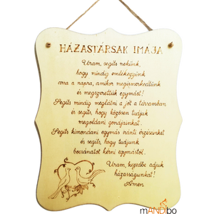 Tablita pirogravata - Decalogul casniciei, Accesorii nuntă, Materiale decor pentru nuntă, Decorațiuni nuntă, Gravare, pirogravură, Prelucrarea lemnului, ARTYNOS