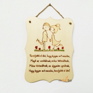 Tablita pirogravata personalizabila , Accesorii nunta, Materiale decor pentru nunta, Tablouri si indicatoare nunta, Gravare, pirogravura, Prelucrarea lemnului, ARTYNOS
