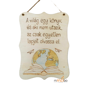 Tablita pirogravata - pentru iubitori de carti 2, Casă & Stil de viață, Accesorii pentru decorat casa, Decorațiuni de pereți, decorațiuni suspendate, Decorațiuni suspendate, Gravare, pirogravură, Prelucrarea lemnului, ARTYNOS
