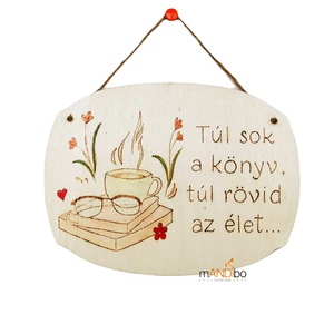 Tablita pirogravata - pentru iubitori de carti 3, Casa & Stil de viata, Accesorii pentru decorat casa, Decoratiuni de pereti, decoratiuni suspendate, Decoratiuni suspendate, Gravare, pirogravura, Prelucrarea lemnului, ARTYNOS