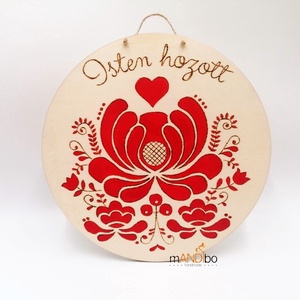 Tăbliță pirogravată rotundă - Casă dulce casă  - Bine ai venit, Casă & Stil de viață, Accesorii pentru decorat casa, Decorațiuni de pereți, decorațiuni suspendate, Decorațiuni suspendate, Gravare, pirogravură, Prelucrarea lemnului, ARTYNOS