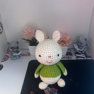 iepuras crosetat, Jucarii si echipamente pentru copii, Plusuri, Iepure de plus, Crosetat, ARTYNOS