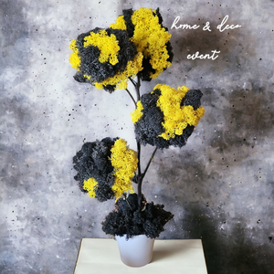 Copac licheni stabilizati,înălțime 50 cm - casă & stil de viață - accesorii pentru decorat casa - decorațiuni de pereți, decorațiuni suspendate - decorațiuni cu licheni - Artynos.ro