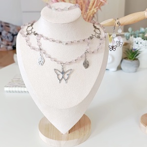 Softness � Set bijuterii unicat din cat�s eye � colier, cercei și brățară - bijuterii - seturi de bijuterii - Artynos.ro