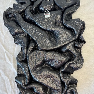Tablou artistic realizat din hartie reciclata și foita de argint - casă & stil de viață - accesorii pentru decorat casa - picturi murale - panouri și tablouri, panouri decorative - Artynos.ro