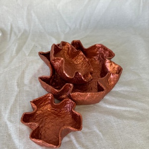 Set boluri decorative realizate din hârtie reciclată  - casă & stil de viață - accesorii pentru decorat casa - decorațiuni de masă și decorațiuni pentru rafturi  - boluri din ceramică, boluri decorative - Artynos.ro