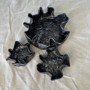Set boluri decorative realizate din hârtie reciclată  - casă & stil de viață - accesorii pentru decorat casa - decorațiuni de masă și decorațiuni pentru rafturi  - boluri din ceramică, boluri decorative - Artynos.ro