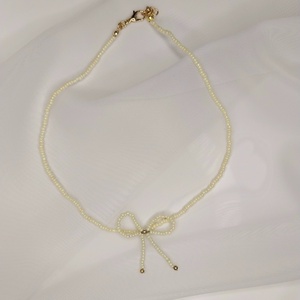 Choker cu fundiță - Artynos.ro