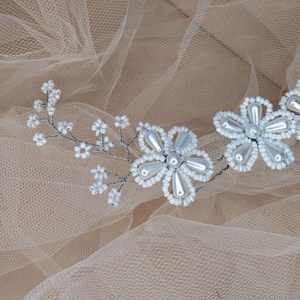 Set accesorii păr mireasa/Ace păr mireasă  - accesorii nuntă - ornamente de păr de nuntă - accesorii păr nuntă - Artynos.ro