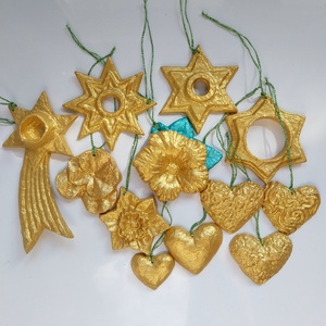 Set 12 ornamente pentru brad - Artynos.ro