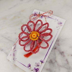 Mărțișor Margaretă Brosa  - bijuterii - mărțișor - Artynos.ro